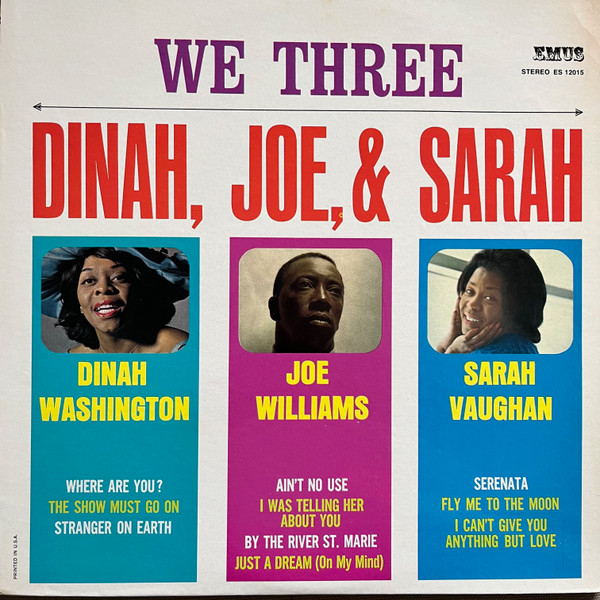 Dinah*, Joe* & Sarah* - We Three (LP, Album)