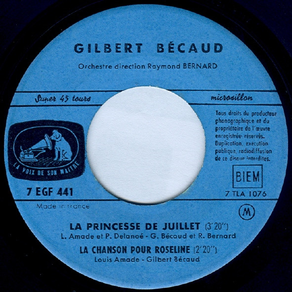 Gilbert Bécaud - La Marche De Babette (7