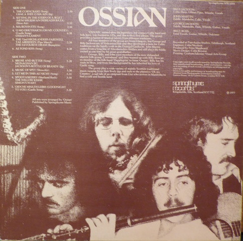 Ossian (2) - Ossian (LP, Album, Tex)