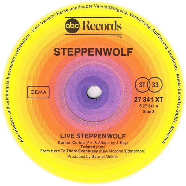 Steppenwolf - Live (2xLP, RE, Gat)