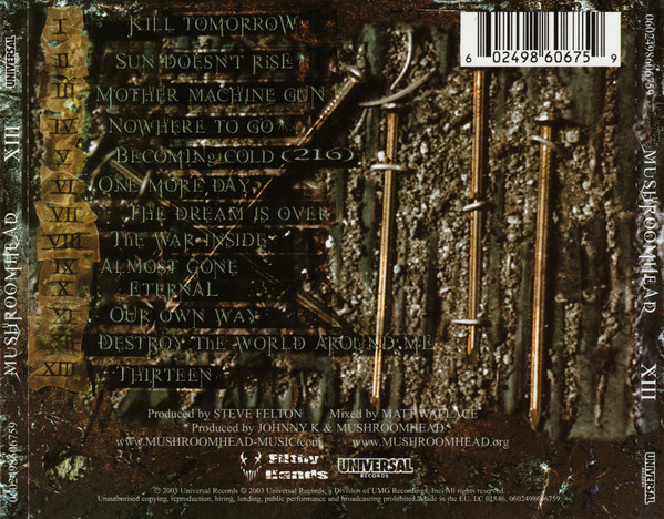 Mushroomhead - XIII (CD, Album)
