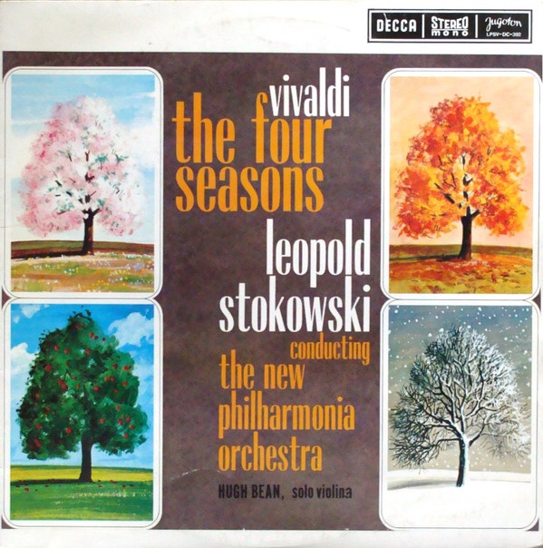 Leopold Stokowski conducting The New Philharmonia Orchestra* / Vivaldi* - The Four Seasons (LP)
