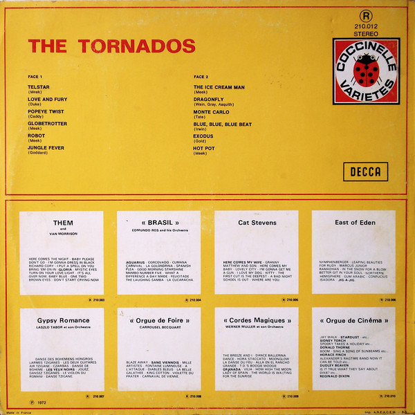 The Tornados - The Tornados (LP, Comp, RE)