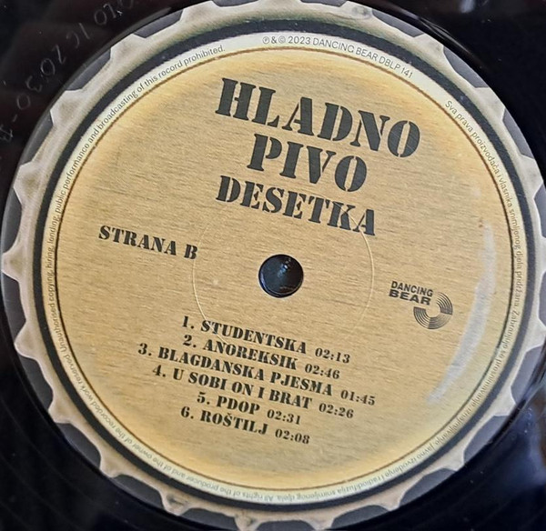 Hladno Pivo - Desetka (LP, Album, RE, Gat)