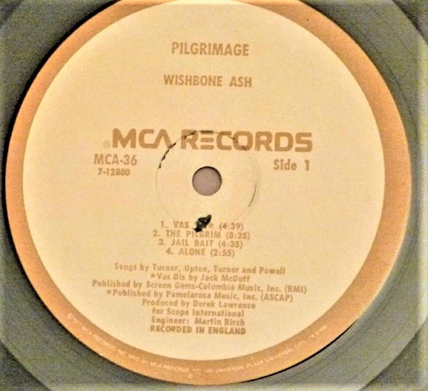 Wishbone Ash - Pilgrimage (LP, Album, RE)