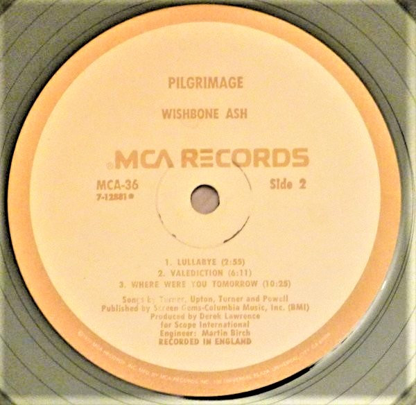 Wishbone Ash - Pilgrimage (LP, Album, RE)