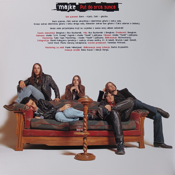 Majke - Put Do Srca Sunca (LP, Album, RE, RM)