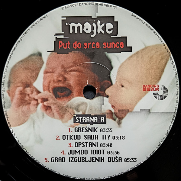Majke - Put Do Srca Sunca (LP, Album, RE, RM)