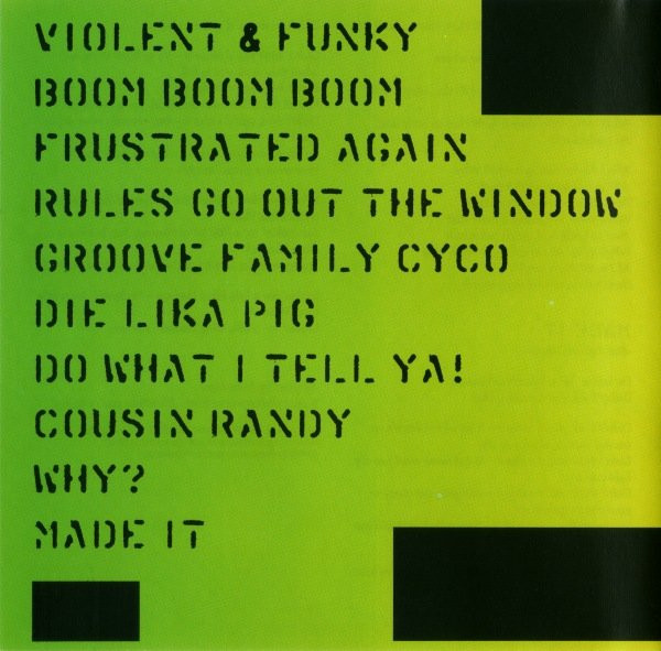 Infectious Grooves - Groove Family Cyco (Snapped Lika Mutha) (CD, Album)