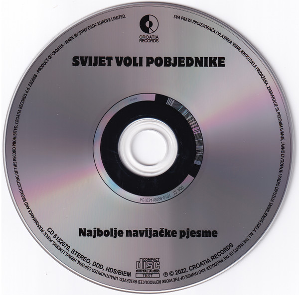 Various - Najbolje navijaÄke pjesme (CD, Comp)