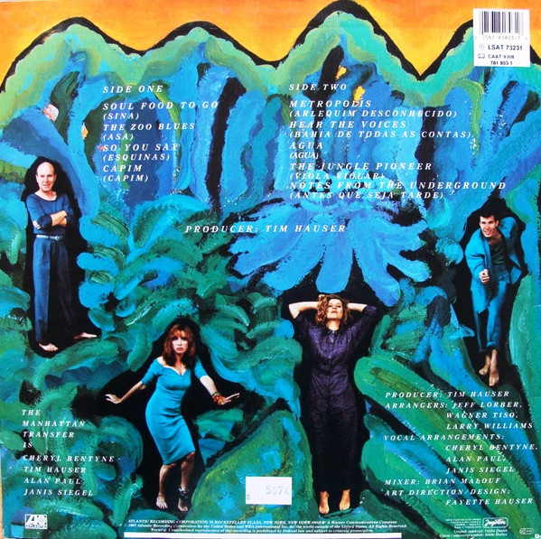 The Manhattan Transfer - Brasil (LP, Album)