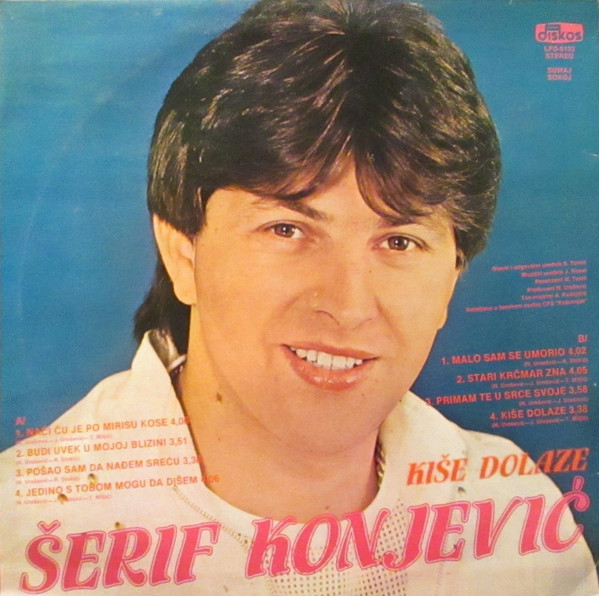 Šerif Konjević Uz Orkestar Tomice Miljića* - Naći Ću Je Po Mirisu Kose (LP, Album)