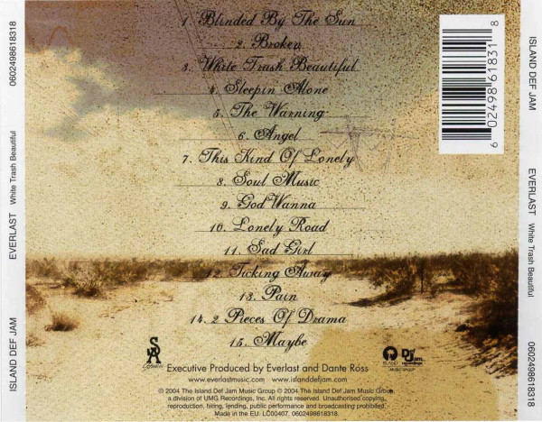 Everlast - White Trash Beautiful (CD, Album)