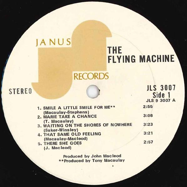 The Flying Machine - The Flying Machine (LP, Album)