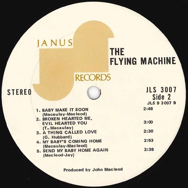 The Flying Machine - The Flying Machine (LP, Album)