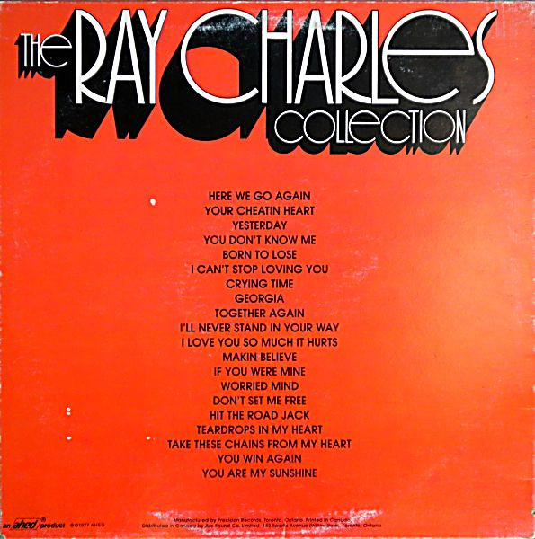 Ray Charles - The Ray Charles Collection (LP, Comp)