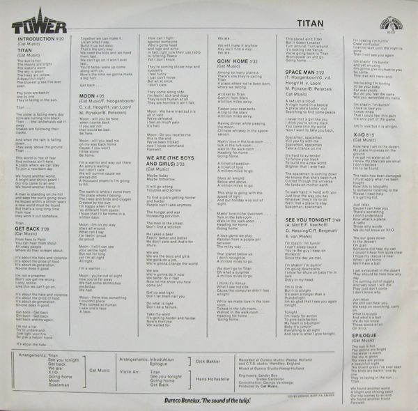 Tower (3) - Titan (LP, Album)
