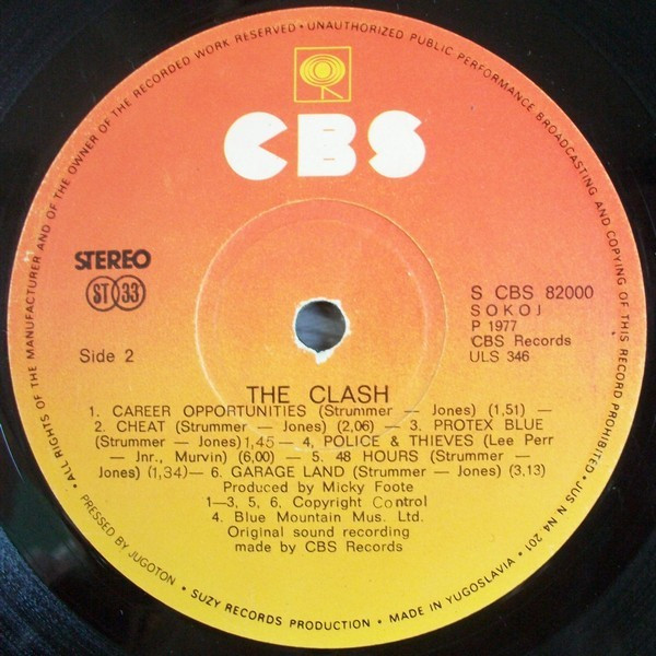 The Clash - The Clash (LP, Album)