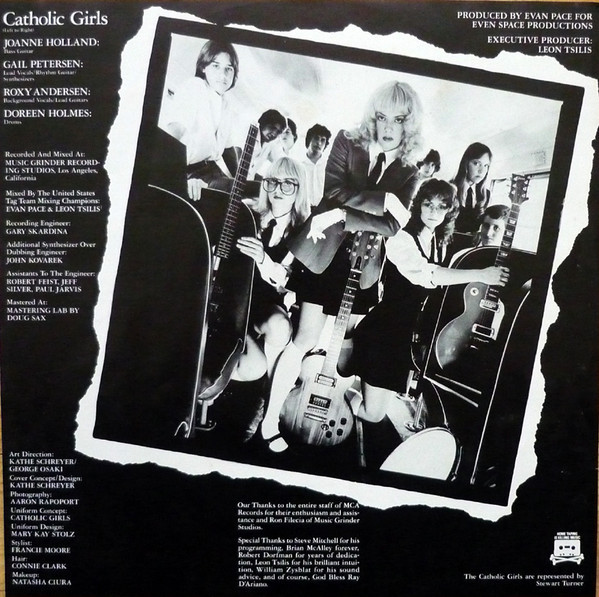Catholic Girls - Catholic Girls (LP, Album, Pin)