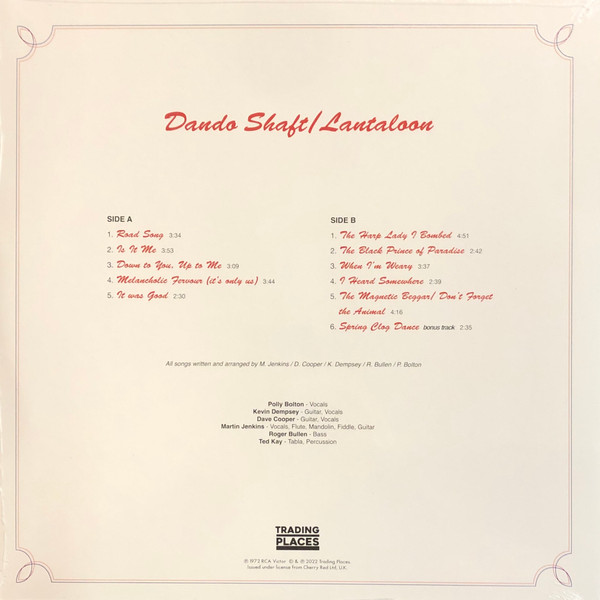 Dando Shaft - Lantaloon (LP, Album, RE)