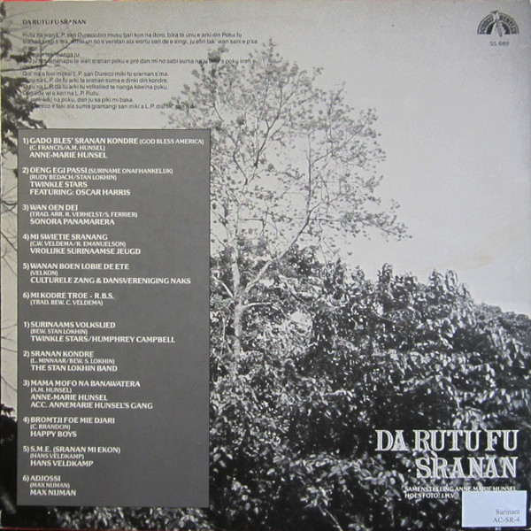Various - Da Rutu Fu Sranan (LP)