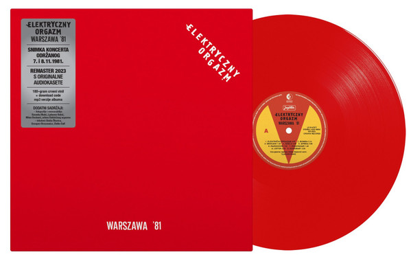 Elektryczny Orgazm* - Warszawa '81  (LP, Album, Dlx, RM, Red)