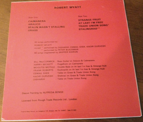 Robert Wyatt - Robert Wyatt (LP, Comp)