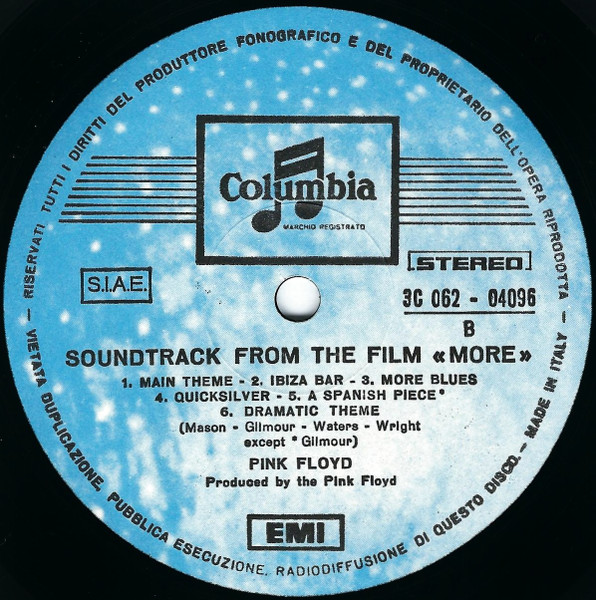 Pink Floyd - Soundtrack From The Film 