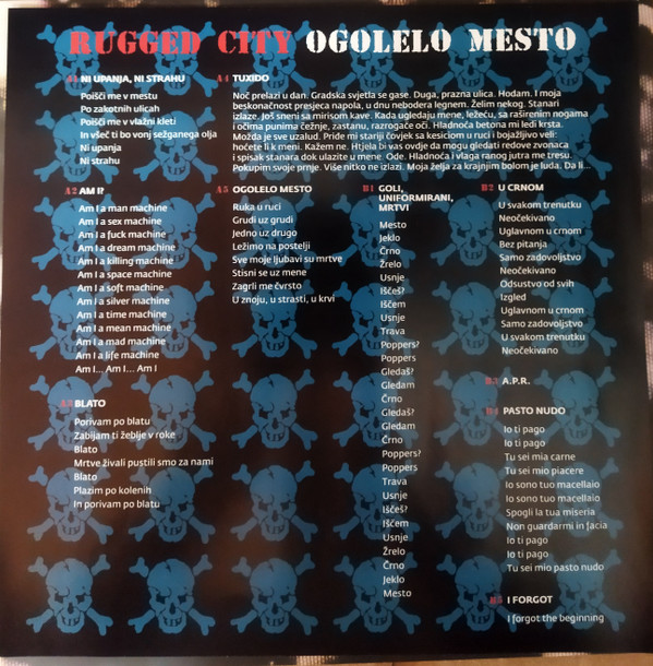 Borghesia - Rugged City = Ogolelo Mesto (LP, Album, RE, RM, Cle)