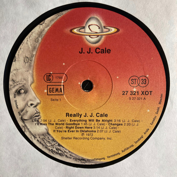 J.J. Cale - Really (LP, Album, RE)