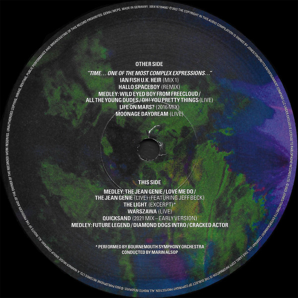 David Bowie - Moonage Daydream (A Film By Brett Morgen) (3xLP, Album)