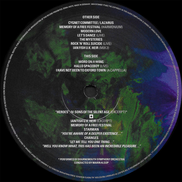 David Bowie - Moonage Daydream (A Film By Brett Morgen) (3xLP, Album)