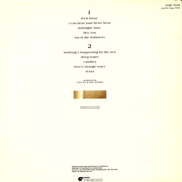 Chris Rea - Water Sign (LP, Album)