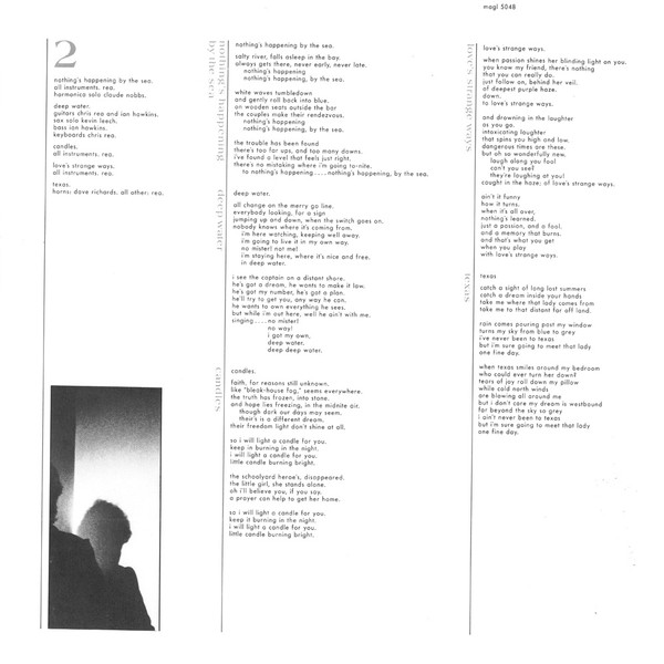 Chris Rea - Water Sign (LP, Album)