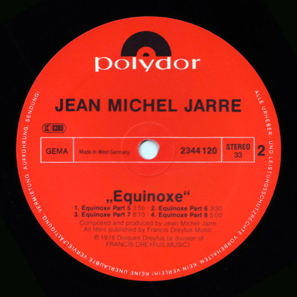 Jean Michel Jarre* - Equinoxe (LP, Album)