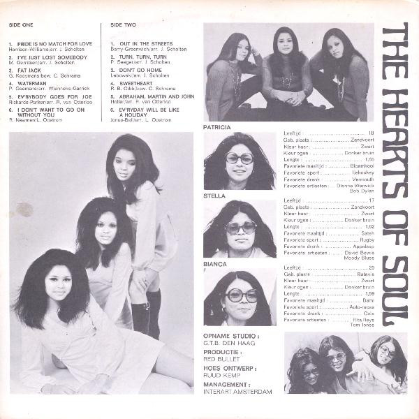 The Hearts Of Soul* - The Hearts Of Soul (LP, Album)