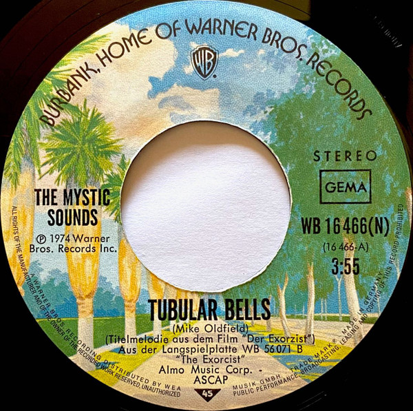 The Mystic Sounds - Tubular Bells (Titelmelodie Aus Dem Film 