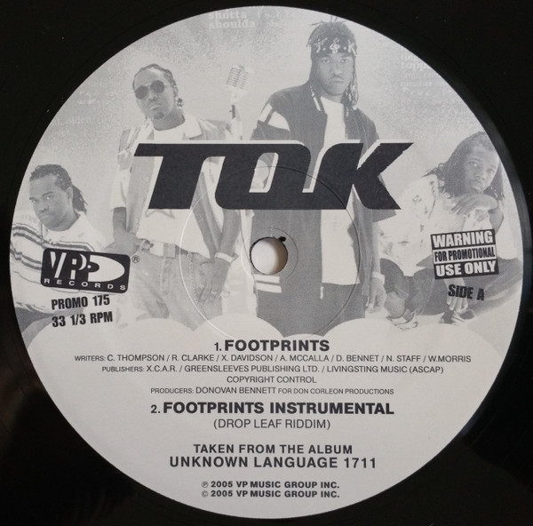 TOK* - Footprints / Hey Ladies (12