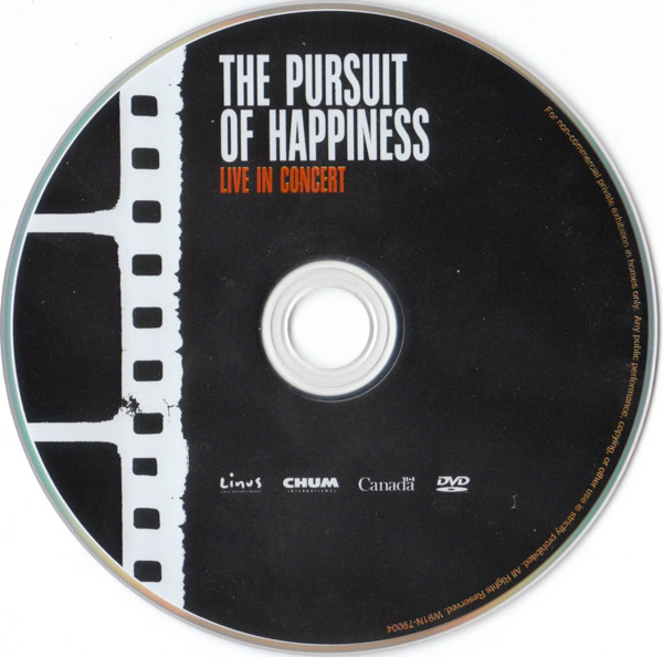 The Pursuit Of Happiness - Live In Concert (DVD)