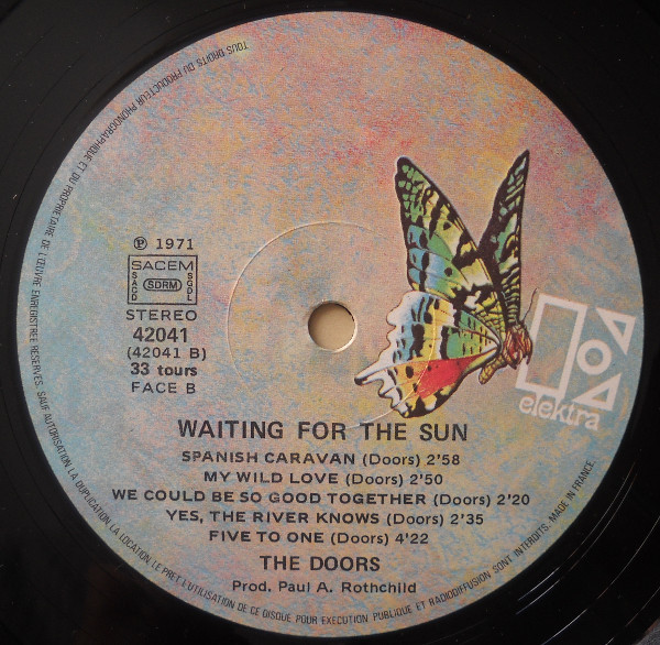 The Doors - Waiting For The Sun (LP, Album, RE)