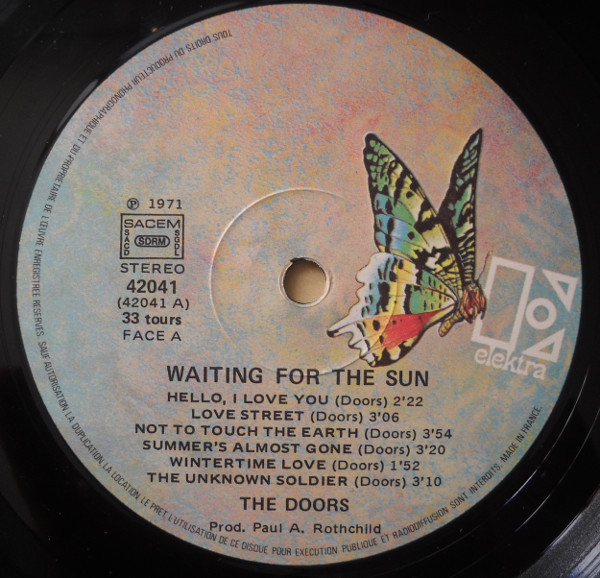 The Doors - Waiting For The Sun (LP, Album, RE)