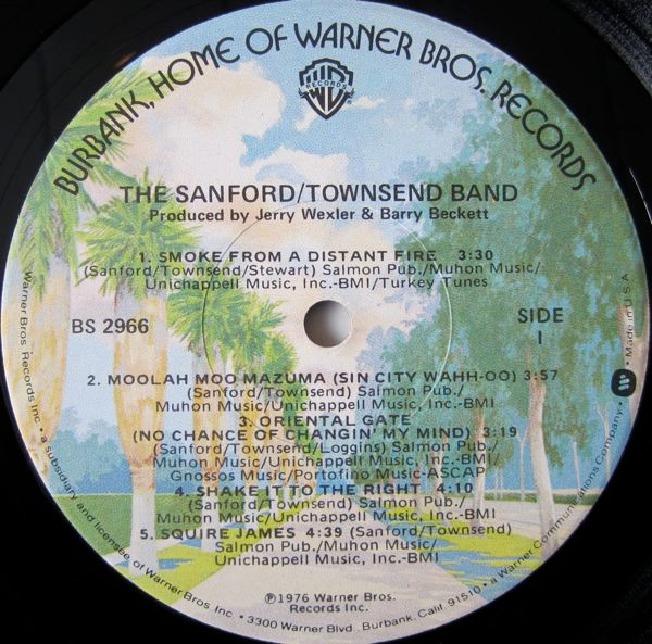 Sanford Townsend Band* - The Sanford/Townsend Band (LP, Album, Los)