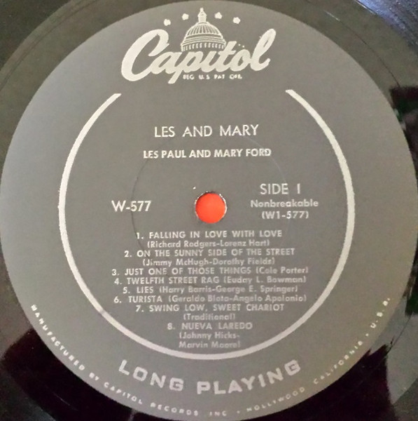 Les Paul & Mary Ford - Les And Mary (LP, Album)