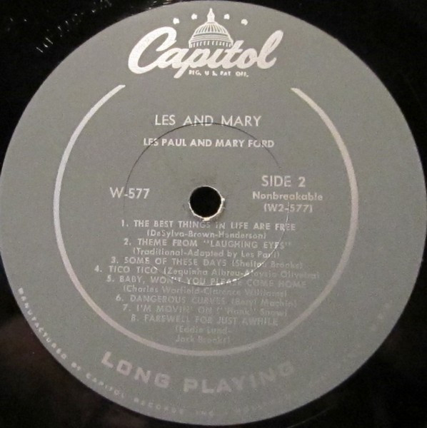Les Paul & Mary Ford - Les And Mary (LP, Album)