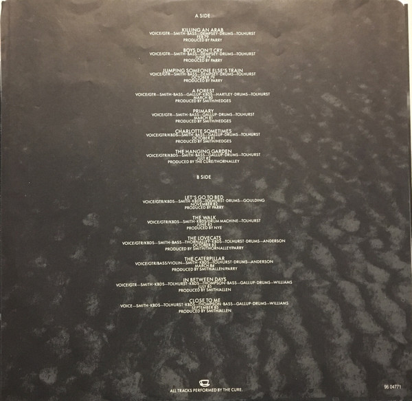 The Cure - Standing On A Beach - The Singles (LP, Comp)
