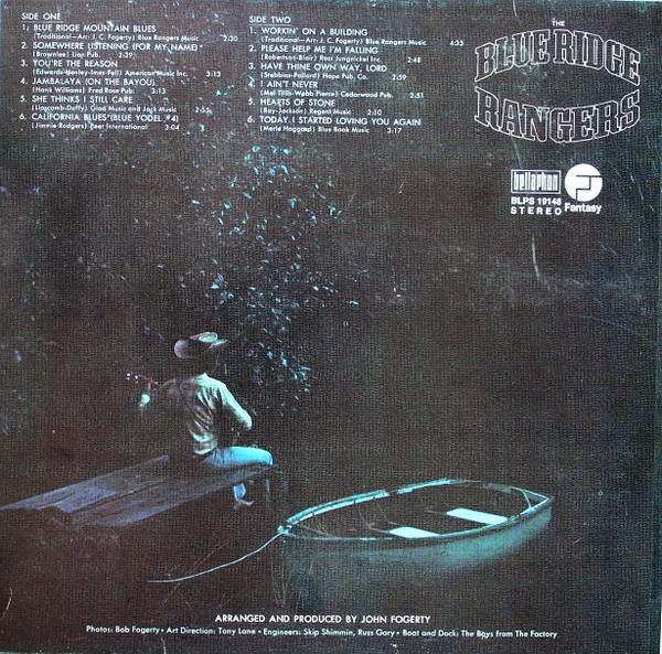 The Blue Ridge Rangers* - The Blue Ridge Rangers (LP, Album)