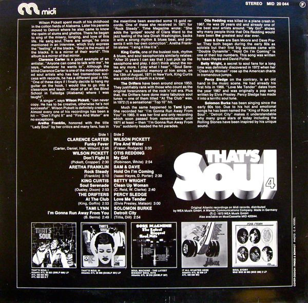 Various - That's Soul 4 (LP, Comp)