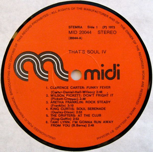 Various - That's Soul 4 (LP, Comp)