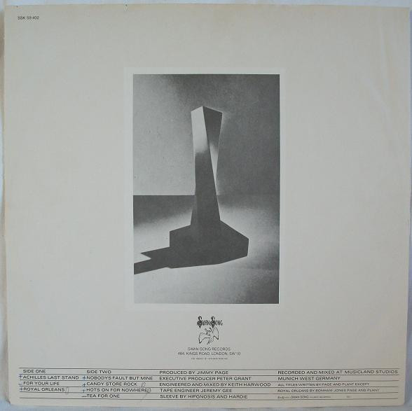 Led Zeppelin - Presence (LP, Album, Gat)