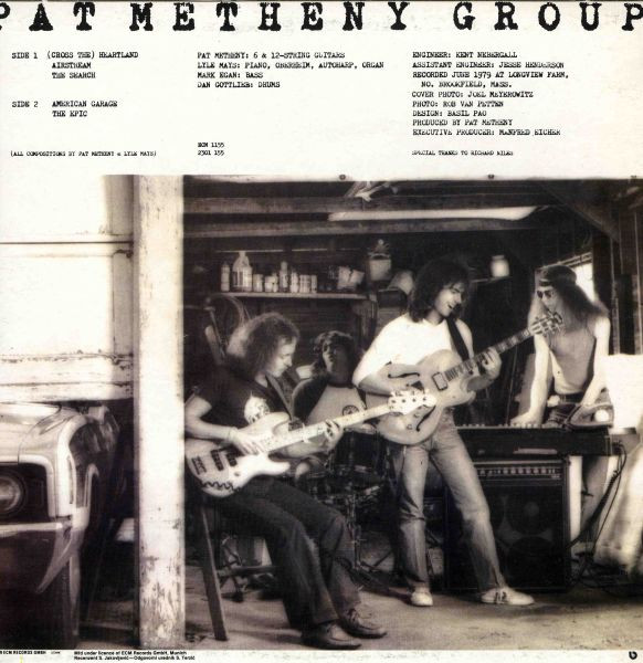Pat Metheny Group - American Garage (LP, Album, RE)